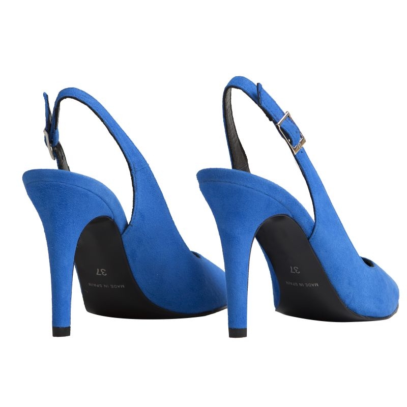 stiletto de mas34 andrea ante azul klein para invitadas boda, bautizo, comunión, graduación online apparentia